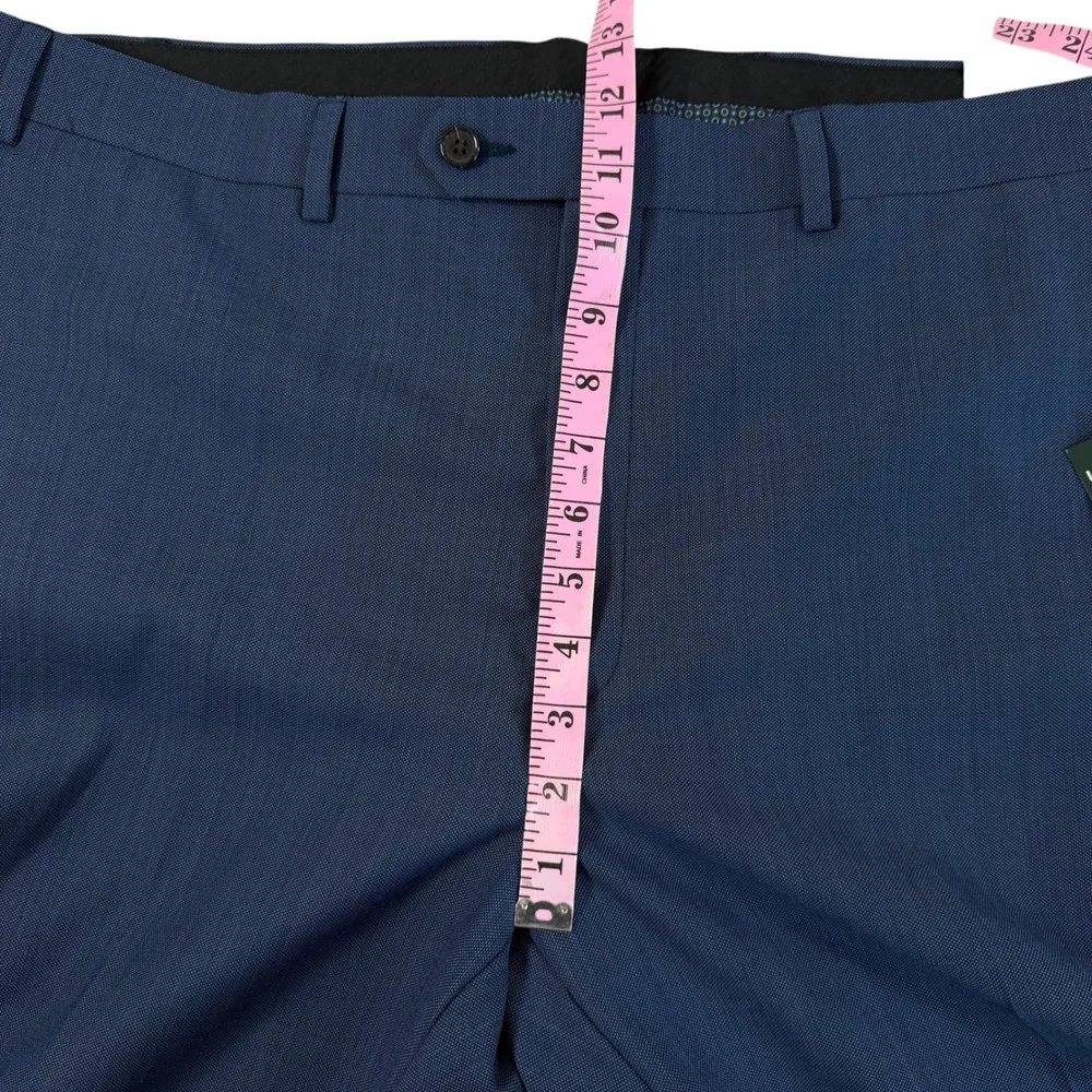 Lauren Ralph Lauren 42x32 Blue Edgewood Ultraflex Wool Pants NEW Classic Fit